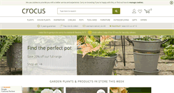 Desktop Screenshot of crocus.co.uk