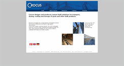 Desktop Screenshot of crocus.dk